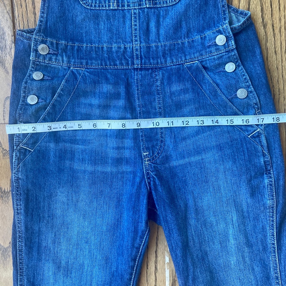 GAP for Good Slouchy Overalls Medium Indigo, Size XS Women - Picture 6 of 13